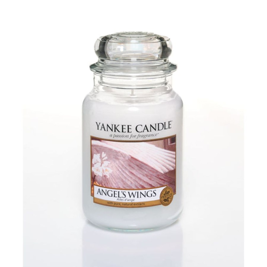 Home Fragrance Yankee Large Candle Jars | Yankee Candle Angels Wings Large Jar