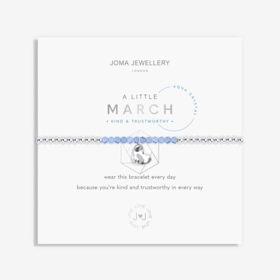 Jewellery & Accessories Joma Jewellery | Joma Jewellery Bracelet - A Little Birthstone March