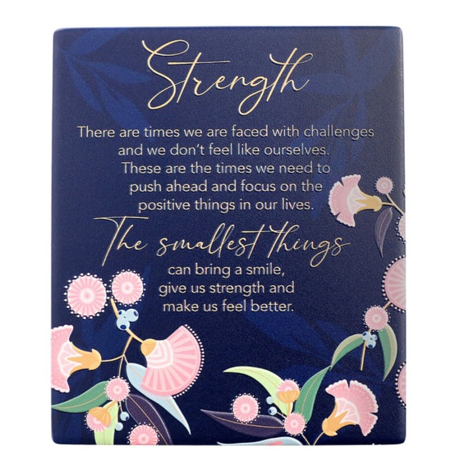 Homeware Splosh Plaques | Splosh - Botanica Strength Verse